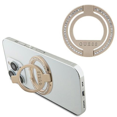 Guess magsafe ring stand gold rhinestone