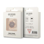 Guess 4G Ring Stand Holder – Luxury Metal Phone Grip & Stand – Καφέ - Image 2