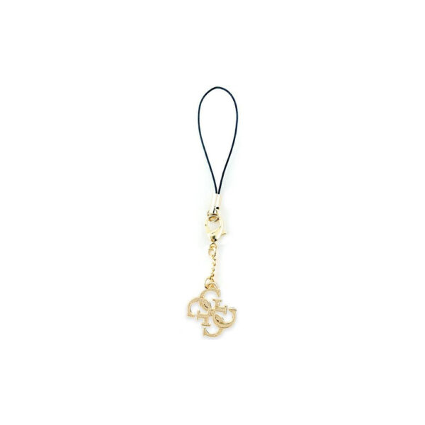 Guess Phone Charm Glitter χρυσό αξεσουάρ κινητού