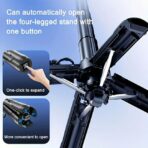Selfie Stick 3 in 1 Pocket Phone Grip με Bluetooth & Τρίποδο – Μαύρο - Image 3
