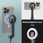 Spigen S580W Selfie Stick MagSafe με Bluetooth & Τρίποδο – Black - Image 8