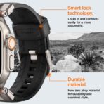 Spigen DuraPro Armor Λουράκι για Apple Watch 44/45/46/49mm – Γκρί - Image 12