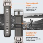 Spigen DuraPro Armor Λουράκι για Apple Watch 44/45/46/49mm – Γκρί - Image 13