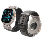 Spigen DuraPro Armor Λουράκι για Apple Watch 44/45/46/49mm – Γκρί - Image 14