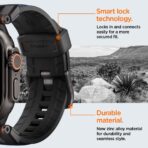 Spigen DuraPro Armor Λουράκι για Apple Watch 44/45/46/49mm – Navy Blue - Image 12
