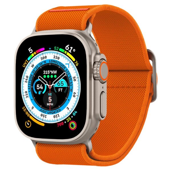 spigen fit lite ultra strap apple watch orange