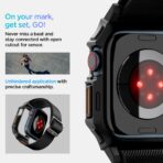Spigen Lite Fit Pro Strap για Apple Watch 10 42mm – Μαύρο - Image 12