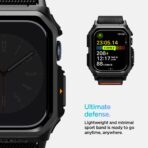 Spigen Lite Fit Pro Strap για Apple Watch 10 42mm – Μαύρο - Image 10